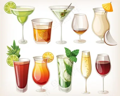 果汁饮料矢量素材图片 果汁饮料矢量素材图片