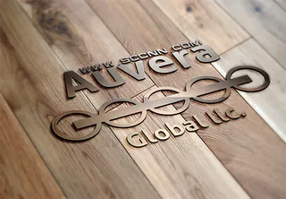 LOGO展示木纹理PSD图片