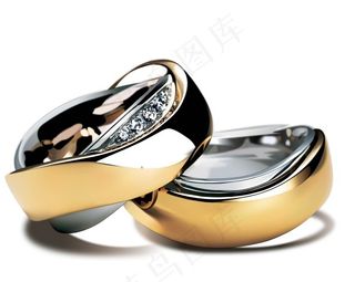 精美结婚戒指矢量素材