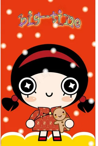 q版卡通人物设计图片