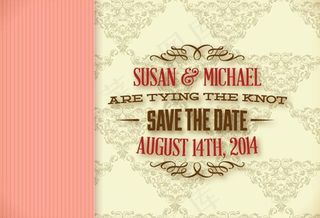 婚礼请柬背景图片