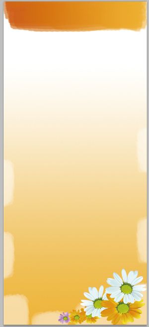 黄色x展架模板psd素材下载