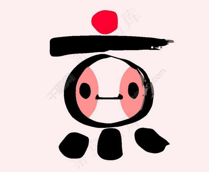 卡通logo图片ai矢量模版下载