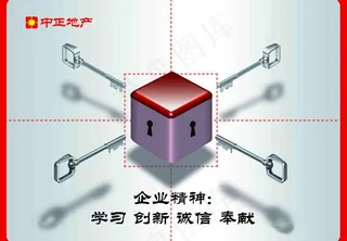 地产文化墙图片