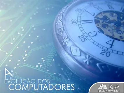 钟表艺术背景PPT模板