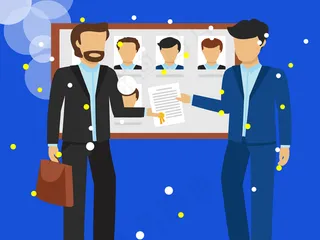 招聘精英高薪诚聘人才海报