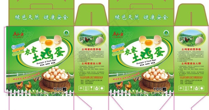 包装盒图片ai矢量模版下载