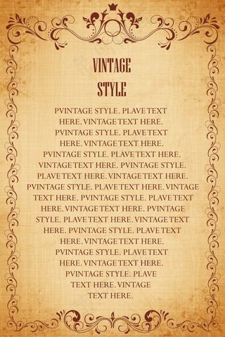 复古欧美边框餐牌