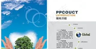 产品服务流程画册 下载