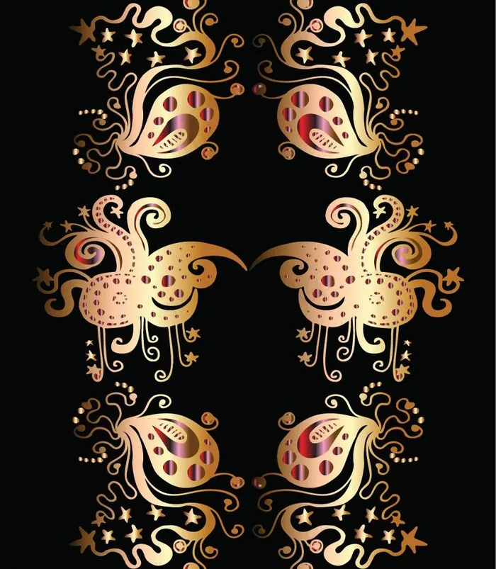 欧式花纹花边图片eps,ai矢量模版下载