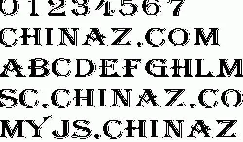 ACCORD 英文字体下载