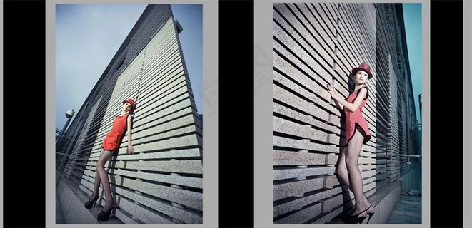 迷惘回忆美女写真PSD分层模