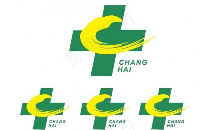 长海医院图片ai矢量模版下载