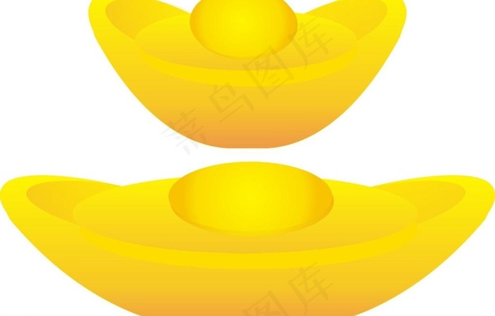 元宝图片cdr矢量模版下载