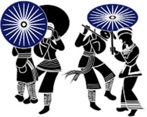 少数民族图案苗族风俗ai矢量模版下载