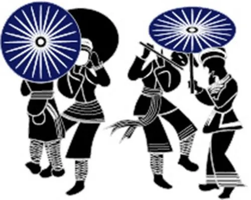 少数民族图案苗族风俗ai矢量模版下载