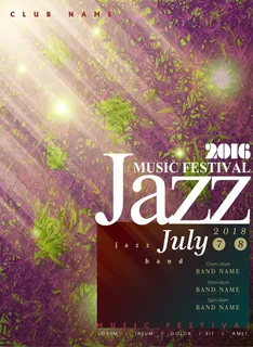 紫色三角形光斑海报