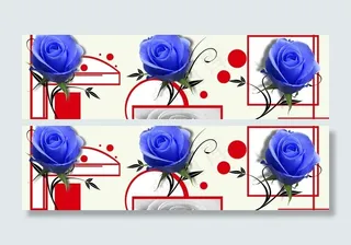 花卉装饰画图片