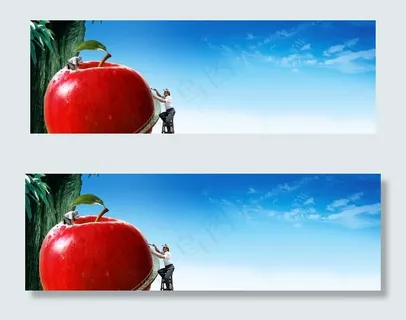 苹果成熟了图片