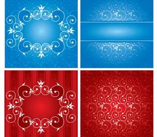 简约的线条底纹图案矢量素材