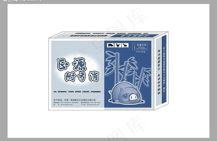 兽药包装1图片cdr矢量模版下载