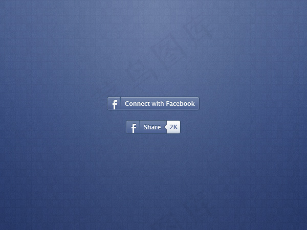 facebook专用分享按钮PSD...psd模版下载