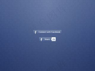 facebook专用分享按钮PSD...