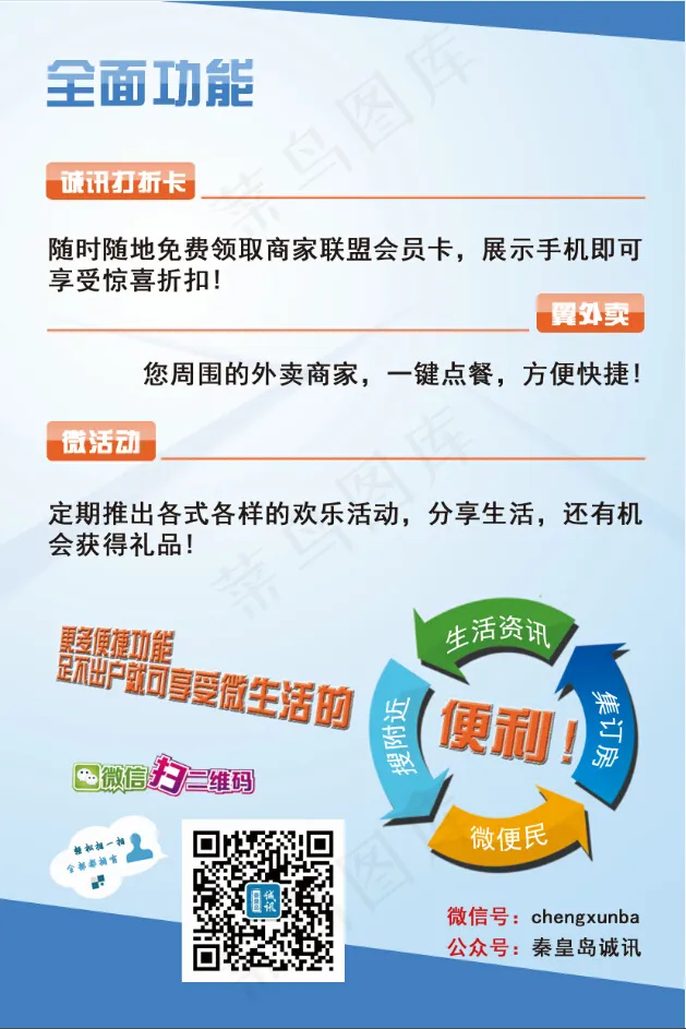 微信平台宣传设计psd模版下载