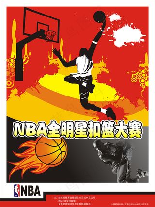 NBA全明星扣篮大赛CDR高清素材