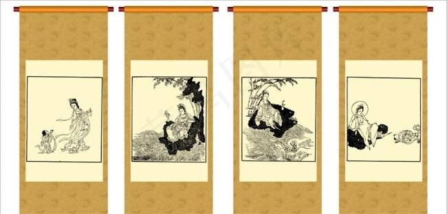 其他人物水墨画
