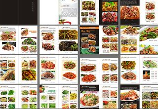 精美菜单菜谱