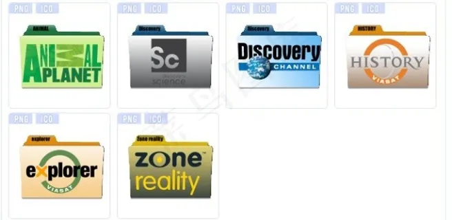 潮流品牌文件夹图标