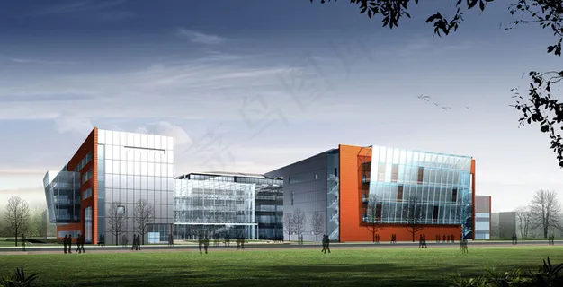 教学楼效果图图片 教学楼效果图图片