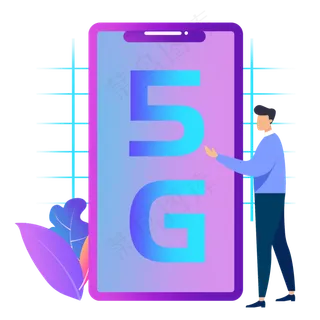 科技生活5G网络商务素材,免抠元素