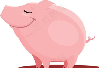 卡通猪图片
