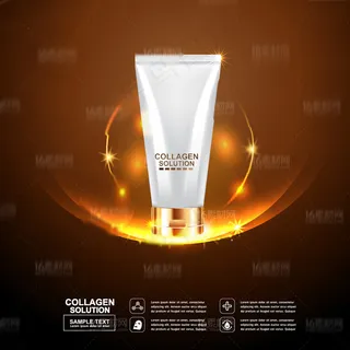 精美炫酷化妆品设计矢量素材