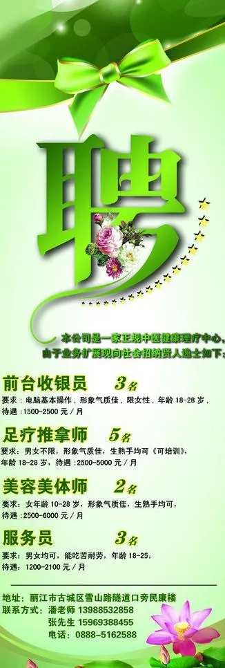 招聘展架图片psd模版下载