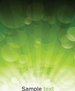 刺眼的绿色背景矢量2