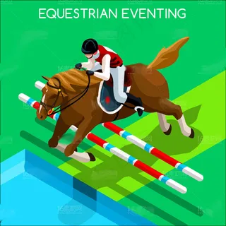 创意体育运动员项目设计矢量素材