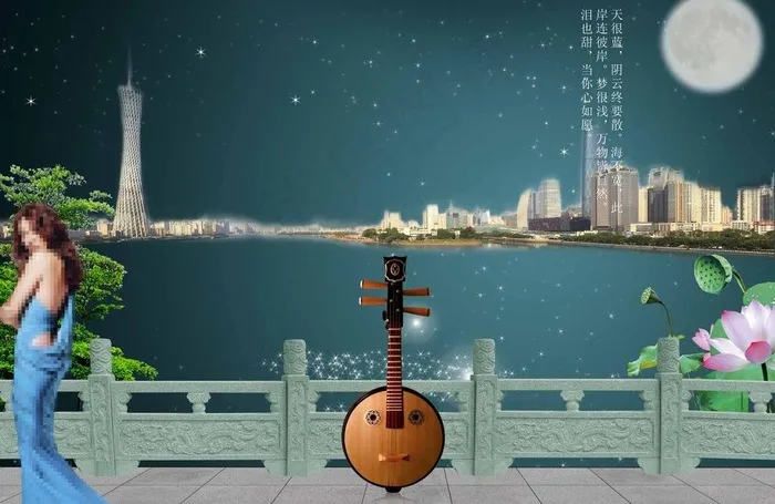 中国风海报图片(4961X3508(DPI:300))psd模版下载