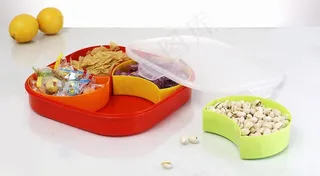 干果 糖果 水果盘图片