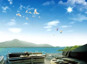 碧海蓝天海报图片