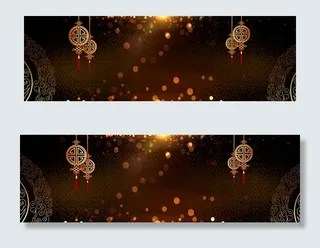 酷炫金色电商banner背景素材