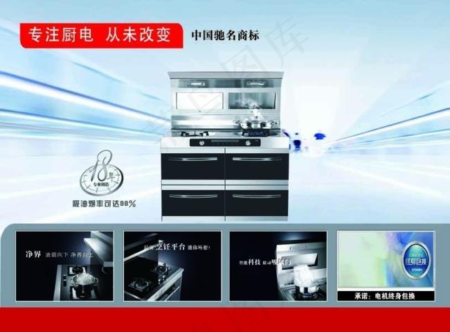 集成灶psd模版下载