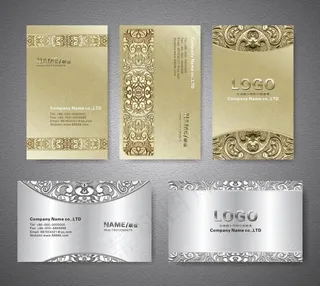 高档商务名片素材