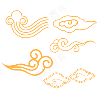 云中国风祥云古风云png