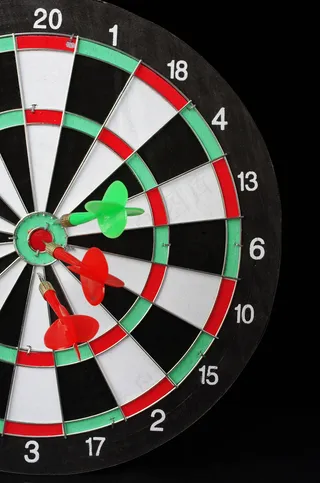 正中靶心的飞镖