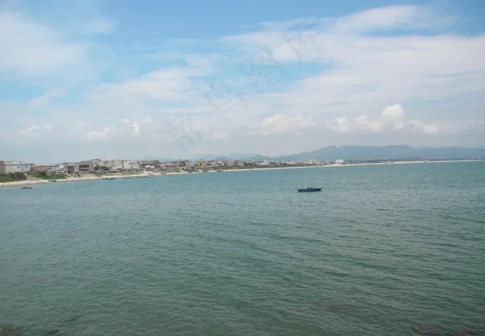 海边城市图片