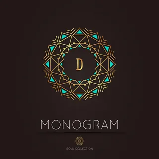 精美欧式字母花纹矢量素材