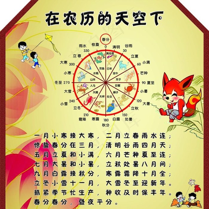 在农历的天空下图片